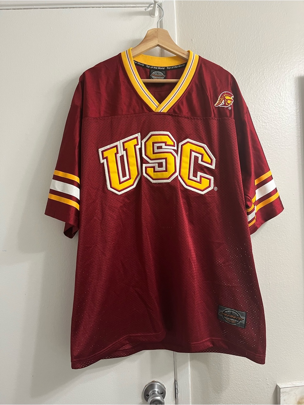 Vintage Y2K USC Trojans #1 Football Jersey Size L